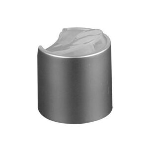 Silver (Brushed) Disc top cap