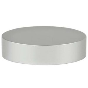 Silver (Brushed) Cap