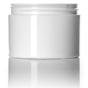 White PP Double Wall Jar